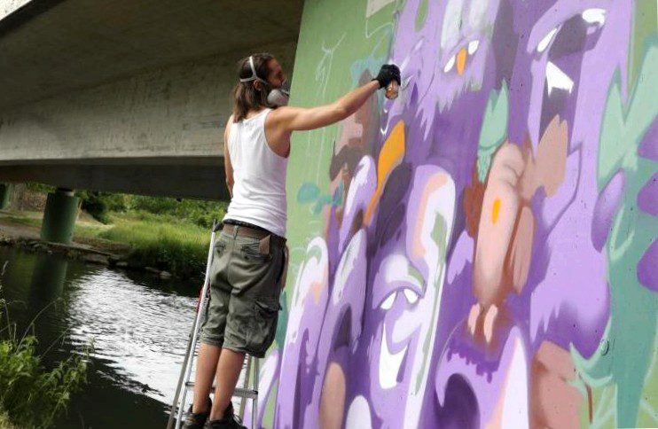 Graffiti art in the forchheim district: young spruhers want “simply a wall to paint on